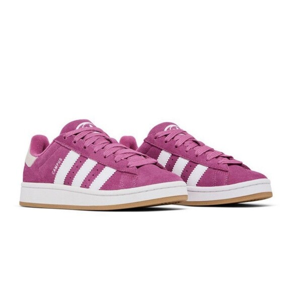 adidas Campus '00s Athletic Shoe - Big Kid5.5- Semi Lucid Fuchsia /White (new)